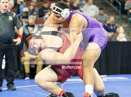 Thumbnail 1 in CIF State Boys Wrestling Championships (Day 1 - Round 3) photogallery.