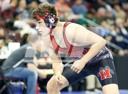 Thumbnail 1 in CIF State Boys Wrestling Championships (Day 1 - Round 3) photogallery.