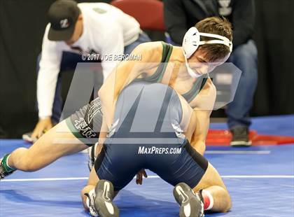 Thumbnail 2 in CIF State Boys Wrestling Championships (Day 1 - Round 3) photogallery.
