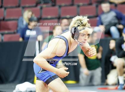 Thumbnail 2 in CIF State Boys Wrestling Championships (Day 1 - Round 3) photogallery.