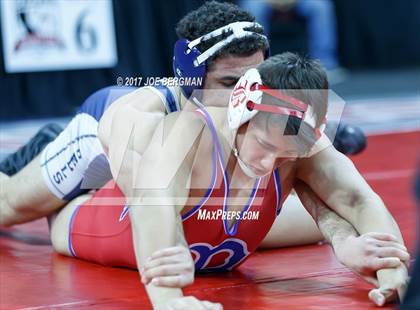 Thumbnail 2 in CIF State Boys Wrestling Championships (Day 1 - Round 3) photogallery.