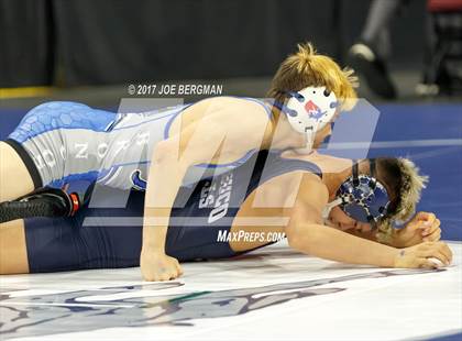 Thumbnail 3 in CIF State Boys Wrestling Championships (Day 1 - Round 3) photogallery.