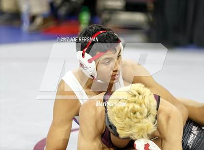 Thumbnail 1 in CIF State Boys Wrestling Championships (Day 1 - Round 3) photogallery.