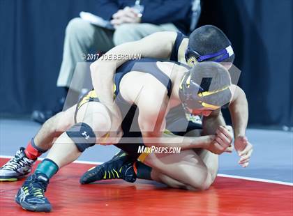 Thumbnail 2 in CIF State Boys Wrestling Championships (Day 1 - Round 3) photogallery.