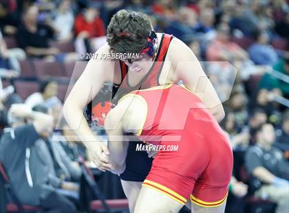 Thumbnail 2 in CIF State Boys Wrestling Championships (Day 1 - Round 3) photogallery.