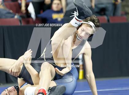 Thumbnail 2 in CIF State Boys Wrestling Championships (Day 1 - Round 3) photogallery.