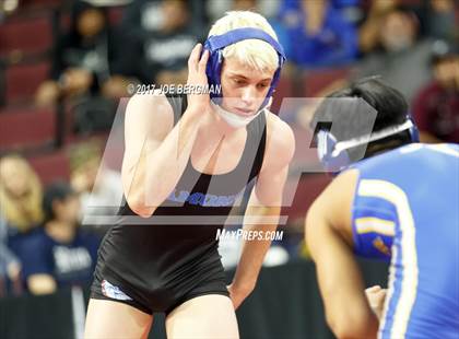 Thumbnail 2 in CIF State Boys Wrestling Championships (Day 1 - Round 3) photogallery.