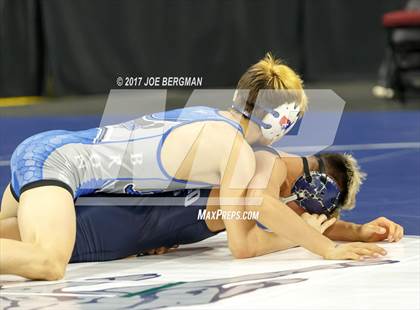 Thumbnail 1 in CIF State Boys Wrestling Championships (Day 1 - Round 3) photogallery.