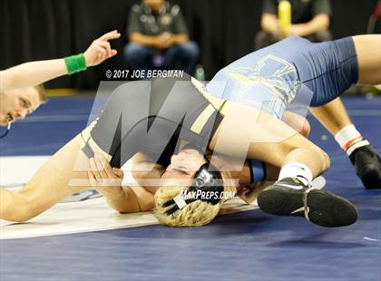 Thumbnail 1 in CIF State Boys Wrestling Championships (Day 1 - Round 3) photogallery.