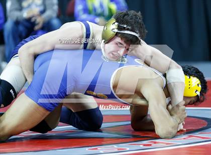 Thumbnail 1 in CIF State Boys Wrestling Championships (Day 1 - Round 3) photogallery.