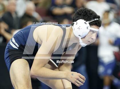 Thumbnail 1 in CIF State Boys Wrestling Championships (Day 1 - Round 3) photogallery.