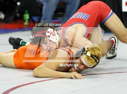 Thumbnail 2 in CIF State Boys Wrestling Championships (Day 1 - Round 3) photogallery.