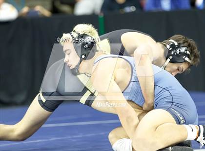 Thumbnail 2 in CIF State Boys Wrestling Championships (Day 1 - Round 3) photogallery.