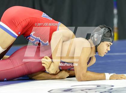 Thumbnail 1 in CIF State Boys Wrestling Championships (Day 1 - Round 3) photogallery.