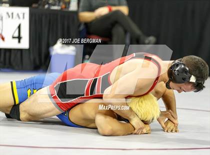 Thumbnail 3 in CIF State Boys Wrestling Championships (Day 1 - Round 3) photogallery.