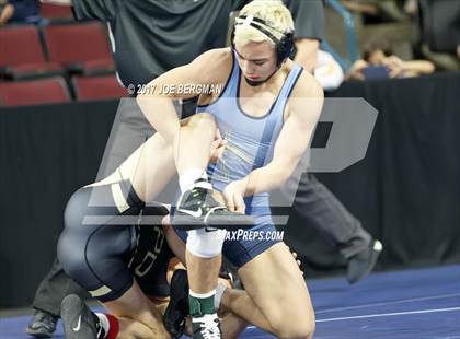 Thumbnail 2 in CIF State Boys Wrestling Championships (Day 1 - Round 3) photogallery.