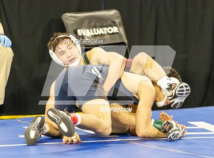 Thumbnail 3 in CIF State Boys Wrestling Championships (Day 1 - Round 3) photogallery.