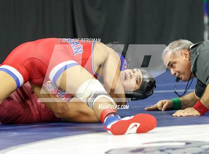 Thumbnail 1 in CIF State Boys Wrestling Championships (Day 1 - Round 3) photogallery.