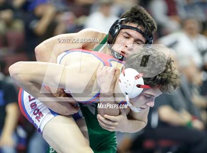 Thumbnail 1 in CIF State Boys Wrestling Championships (Day 1 - Round 3) photogallery.