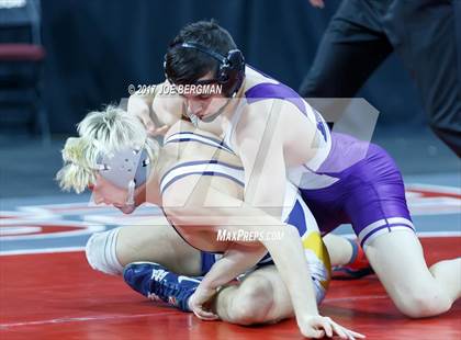 Thumbnail 2 in CIF State Boys Wrestling Championships (Day 1 - Round 3) photogallery.