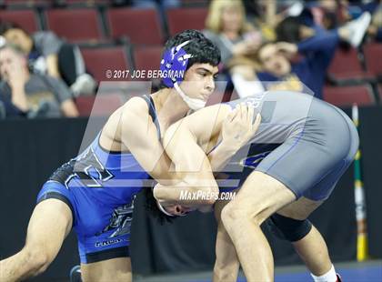 Thumbnail 3 in CIF State Boys Wrestling Championships (Day 1 - Round 3) photogallery.