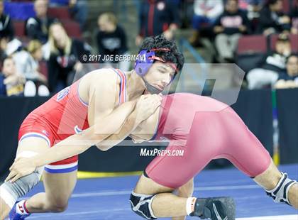 Thumbnail 3 in CIF State Boys Wrestling Championships (Day 1 - Round 3) photogallery.