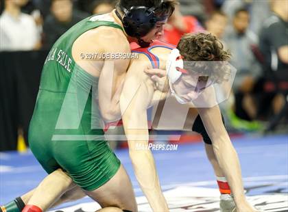 Thumbnail 2 in CIF State Boys Wrestling Championships (Day 1 - Round 3) photogallery.