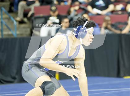 Thumbnail 1 in CIF State Boys Wrestling Championships (Day 1 - Round 3) photogallery.