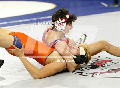 Thumbnail 1 in CIF State Boys Wrestling Championships (Day 1 - Round 3) photogallery.