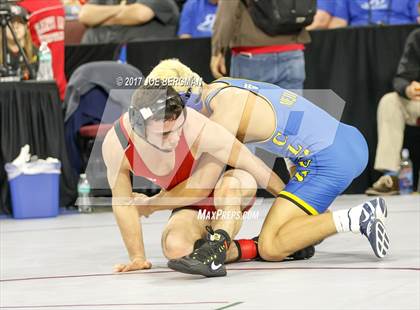 Thumbnail 3 in CIF State Boys Wrestling Championships (Day 1 - Round 3) photogallery.