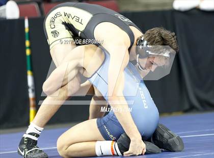 Thumbnail 3 in CIF State Boys Wrestling Championships (Day 1 - Round 3) photogallery.