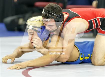 Thumbnail 1 in CIF State Boys Wrestling Championships (Day 1 - Round 3) photogallery.