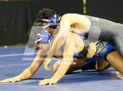 Thumbnail 1 in CIF State Boys Wrestling Championships (Day 1 - Round 3) photogallery.