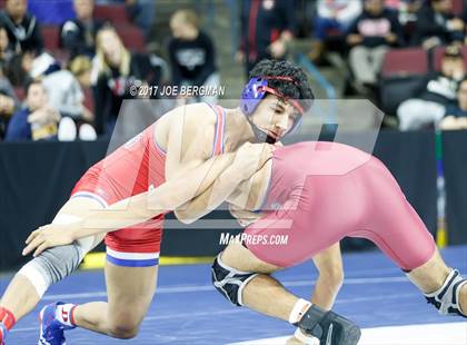 Thumbnail 2 in CIF State Boys Wrestling Championships (Day 1 - Round 3) photogallery.