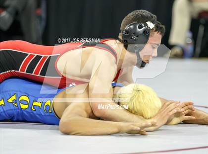 Thumbnail 1 in CIF State Boys Wrestling Championships (Day 1 - Round 3) photogallery.