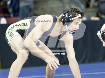 Thumbnail 2 in CIF State Boys Wrestling Championships (Day 1 - Round 3) photogallery.