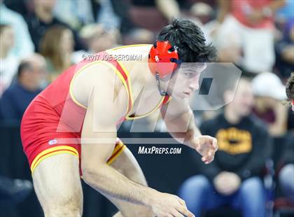 Thumbnail 3 in CIF State Boys Wrestling Championships (Day 1 - Round 3) photogallery.