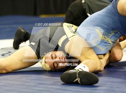 Thumbnail 1 in CIF State Boys Wrestling Championships (Day 1 - Round 3) photogallery.