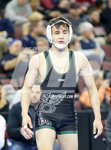 Thumbnail 3 in CIF State Boys Wrestling Championships (Day 1 - Round 3) photogallery.