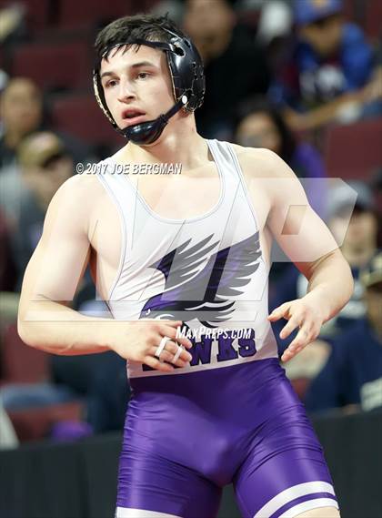 Thumbnail 1 in CIF State Boys Wrestling Championships (Day 1 - Round 3) photogallery.