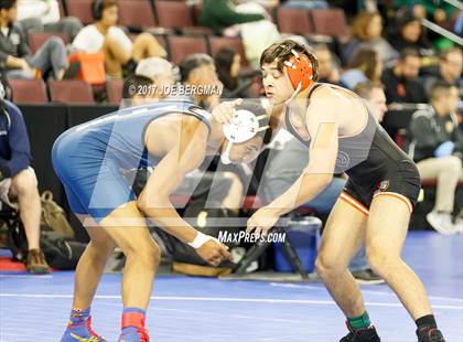 Thumbnail 1 in CIF State Boys Wrestling Championships (Day 1 - Round 3) photogallery.