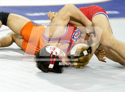 Thumbnail 2 in CIF State Boys Wrestling Championships (Day 1 - Round 3) photogallery.