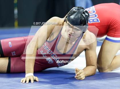 Thumbnail 1 in CIF State Boys Wrestling Championships (Day 1 - Round 3) photogallery.