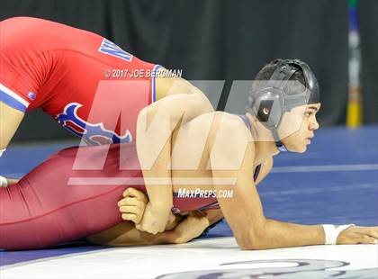 Thumbnail 3 in CIF State Boys Wrestling Championships (Day 1 - Round 3) photogallery.