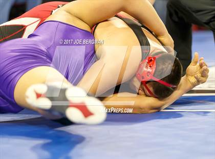 Thumbnail 2 in CIF State Boys Wrestling Championships (Day 1 - Round 3) photogallery.