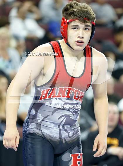 Thumbnail 3 in CIF State Boys Wrestling Championships (Day 1 - Round 3) photogallery.