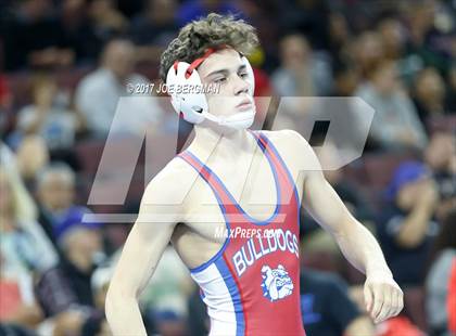 Thumbnail 3 in CIF State Boys Wrestling Championships (Day 1 - Round 3) photogallery.