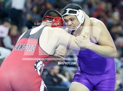 Thumbnail 3 in CIF State Boys Wrestling Championships (Day 1 - Round 3) photogallery.