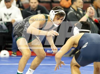 Thumbnail 3 in CIF State Boys Wrestling Championships (Day 1 - Round 3) photogallery.