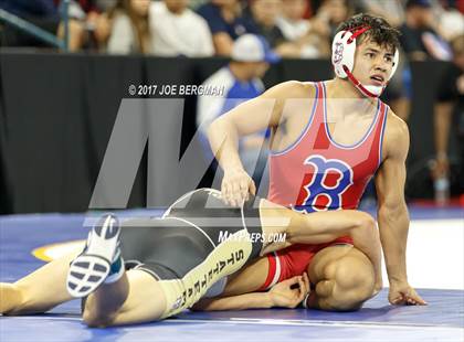 Thumbnail 3 in CIF State Boys Wrestling Championships (Day 1 - Round 3) photogallery.